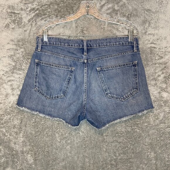 GAP 1969 Women Girly Boho Daisy Original Best Girlfriend Denim Cut Off Short 28 - Picture 2 of 12